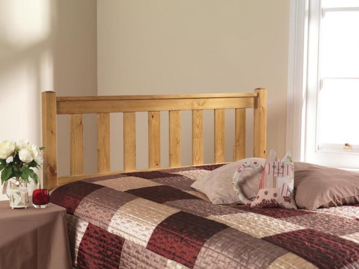 Pine bed manufacturer headboard